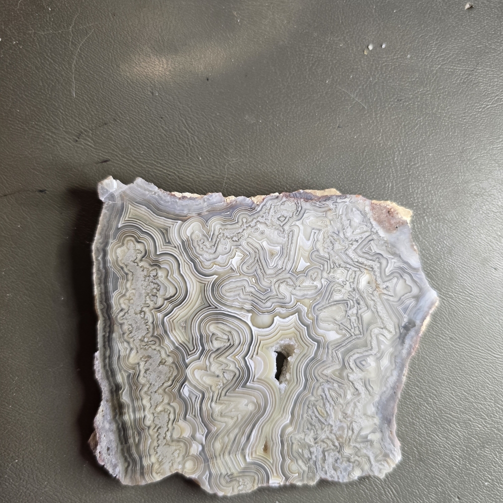 Crystal  Agate Slice, Coaster